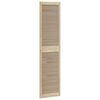 vidaXL Schrankt&uuml;r Natur 201 x 2,1 x 49,5 cm Massives Kiefernholz