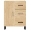 vidaXL Highboard Sonoma-Eiche 69,5x34x180 cm Holzwerkstoff