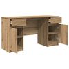 vidaXL Schreibtisch Artisan-Eiche 140 x 49 x 76 cm Holzwerkstoff