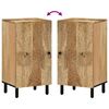 vidaXL Beistellschrank 40x33x75 cm Massivholz Mango