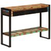 vidaXL Konsolentisch 110x30x76 cm Altholz Massiv