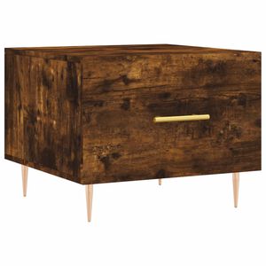 vidaXL Couchtisch R&auml;uchereiche 50x50x40 cm Holzwerkstoff