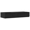 vidaXL Bettschubladen Schwarz Eichen-Optik 80 x 36,5 x 16,5 cm