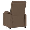 vidaXL Relaxsessel Braun Stoff