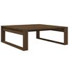 vidaXL Couchtisch Braun Eichen-Optik 100x100x35 cm Holzwerkstoff