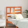 vidaXL Bettkopfteil Wachsbraun 105,5 x 4 x 104 cm Massives Kiefernholz