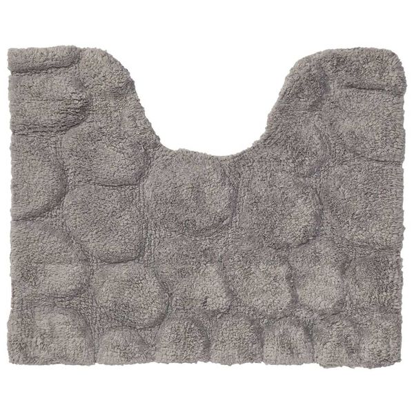 Sealskin WC-Vorleger Pebbles Baumwolle 50x60 cm Grau