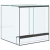 vidaXL Terrarium mit Speicher Transparent 30 x 30 x 30 cm Glas