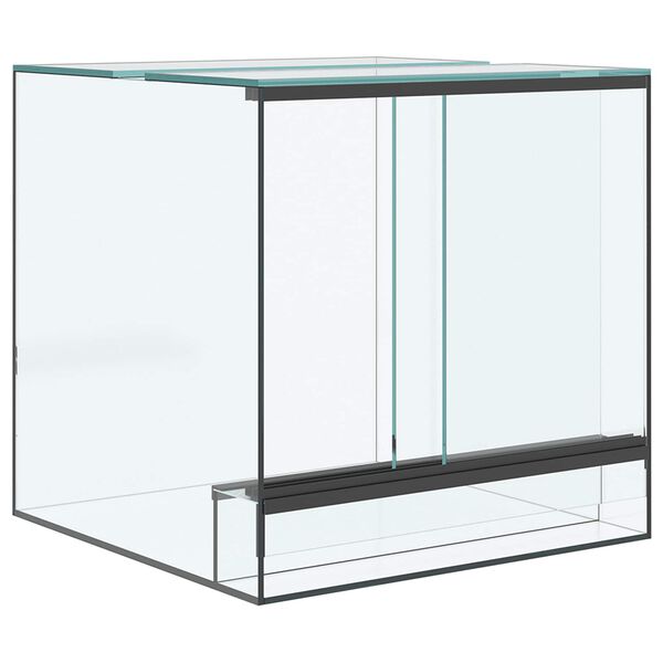 vidaXL Terrarium mit Speicher Transparent 30 x 30 x 30 cm Glas