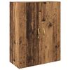 vidaXL Highboard Wandmontiert Altholz 69,5 x 34 x 180 cm Holzwerkstoff