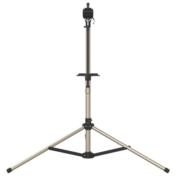 vidaXL Fahrrad-Montagest&auml;nder Klappbar Verstellbar 120-165cm Aluminium