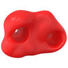 vidaXL Klettergriff 2 Stk. Rot 100 x 67 x 43 mm PP