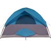 vidaXL Kuppel-Campingzelt 3 Personen Blau Wasserdicht