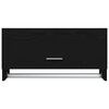 vidaXL Kleiderschrank Schwarz Eichen-Optik 70 x 32,5 x 35 cm