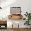 vidaXL Schminktisch mit Schubladen Braun 83 x 40 x 70 cm Holzwerkstoff