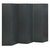 vidaXL 6-tlg. Raumteiler Anthrazit 240x180 cm Stahl