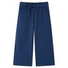 vidaXL Kinderhosen mit Weiten Beinen Marineblau 140