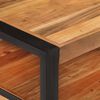 vidaXL Couchtisch 120x55x40 cm Massivholz Akazie