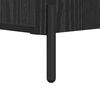 vidaXL Sideboard Schwarz Eichen-Optik 69,5 x 34 x 90 cm