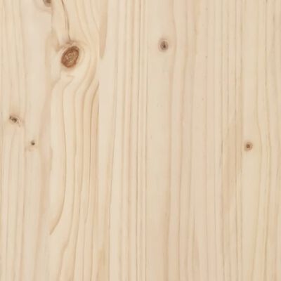 vidaXL Ausziehbares Tagesbett Massivholz Kiefer 2x(90x200) cm