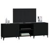 vidaXL TV-Schrank Schwarz 150x30x50 cm Holzwerkstoff