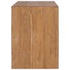 vidaXL TV-Schrank 90x30x40 cm Massivholz Teak