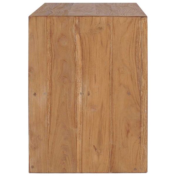 vidaXL TV-Schrank 90x30x40 cm Massivholz Teak