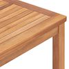 vidaXL 5-teiliges Garten-Ess-Set 160 x 80 cm Massivholz Teak