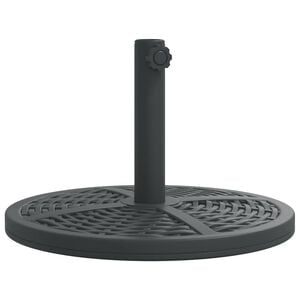 vidaXL Sonnenschirmst&auml;nder f&uuml;r &Oslash;38/48 mm Mast 12 kg Rund