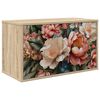 vidaXL Wandmontierter TV-Schrank BORNE 69 x 33 x 40 cm Sonoma-Eiche