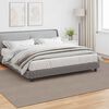 vidaXL Bereichsteppiche Rechtwinklig LUGO Taupe 340 x 240 cm Polyester