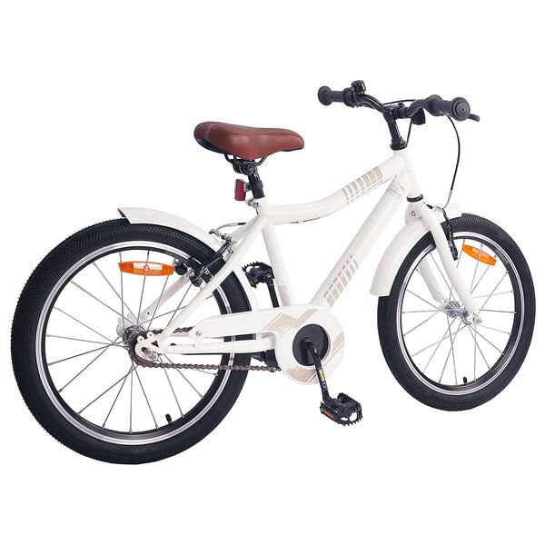 vidaXL Kinderfahrrad 24 Zoll f&uuml;r 8-12 Jahre alt wei&szlig;