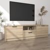 vidaXL TV-Schrank Sonoma-Eiche 140 x 35 x 40 cm Holzwerkstoff
