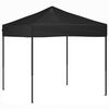 vidaXL Partyzelt Faltbar Schwarz 2x2 m