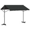 vidaXL Freistehende Markise 300x300 cm Anthrazit