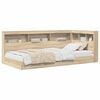 vidaXL B&uuml;cherregal-Bett Sonoma-Eiche 100 x 200 cm Holzwerkstoff