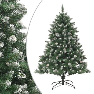 vidaXL K&uuml;nstlicher Weihnachtsbaum mit St&auml;nder 120 cm PVC