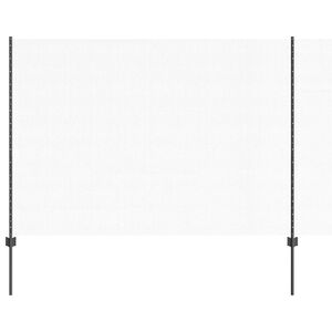 vidaXL Sechseckzaun mit Pfosten 10 x 1,5 m PVC-beschichteter Stahl