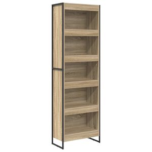 vidaXL B&uuml;cherregal 60 x 30 x 189,5 cm Holzwerkstoff Sonoma