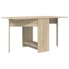 vidaXL Esstisch 138 x 70 x 73,5 cm Holzwerkstoff Sonoma-Eiche