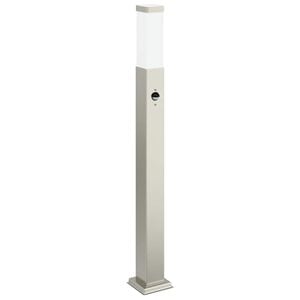 vidaXL Pollerleuchte mit Sensor 80 cm Edelstahl IP44