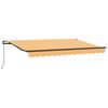vidaXL Einziehbare Markise Sand 4 x 2 m Stoff