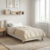 vidaXL Sommerdecke Creme 135 x 200 cm Mikrofaser und Teddy-Fleece