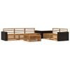 vidaXL Outdoor-Sofagarnitur 6 stk. Natur Massivholz Akazie
