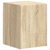 vidaXL TV-Schrankset Wandmontiert 4 pcs Sonoma-Eiche Holzwerkstoff