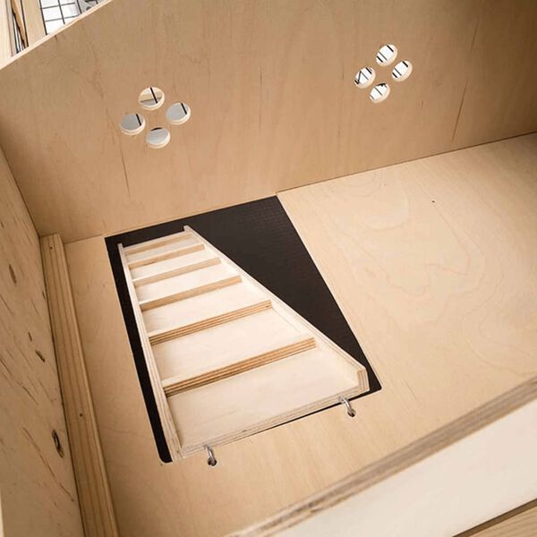 Ferplast Kaninchenk&auml;fig Arena 100 Plus 107 x 65 x 96 cm 57089817