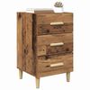 vidaXL Nachttisch Altholz 40 x 40 x 66 cm Holzwerkstoff