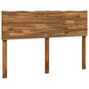 vidaXL Kopfteil mit Live Edge ROSTOCK Natur 150 cm Massivholz Akazie