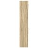 vidaXL Hochschrank Schmal Sonoma-Eiche 50x42,5x225 cm Holzwerkstoff