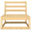 vidaXL 8-tlg. Garten-Lounge-Set Massivholz Kiefer
